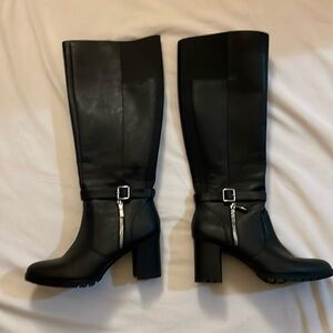 Kelly and Katie Cira wide calf boot